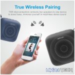 ST020 5W TWS True Wireless IPX5 Mini Portable Speaker - Blue - Image 2